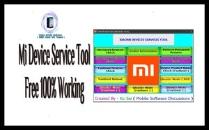Xiaomi mi device service (updated) tool