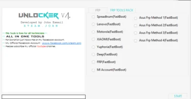 Unlocker v4 all in one frp tool