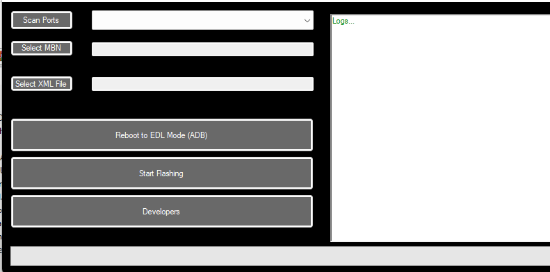 Qualcomm edl mode flash tool