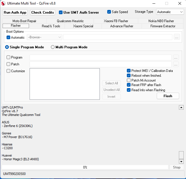 Download umt qcfire setup Download umt qcfire setup