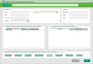 Actions pad firmware modify tool download