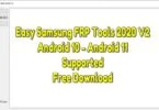 Easy samsung frp tools 2020 v2 android 10 - android 11 supported free download
