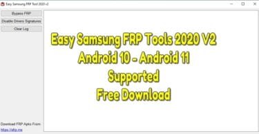 Easy samsung frp tools 2020 v2 android 10 - android 11 supported free download