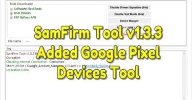 Samfirm tool v1. 3. 3 added google pixel devices tool