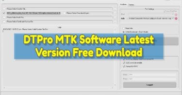 DTPro MTK Software Latest Version Free Download