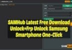 Samhub latest free download unlockfrp unlock samsung smartphone one click