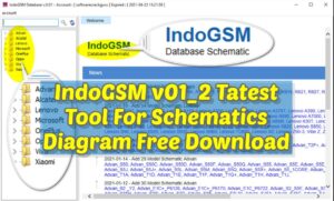 IndoGSM v01_2 Tatest Tool For Schematics Diagram Free Download