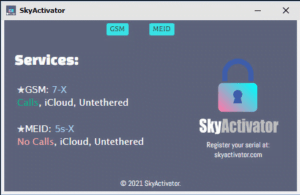 SkyActivator Tool -GSM iCloud Bypass with SIGNAL for FREE