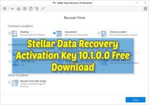 Stellar Data Recovery Activation Key 10.1.0.0 Free Download