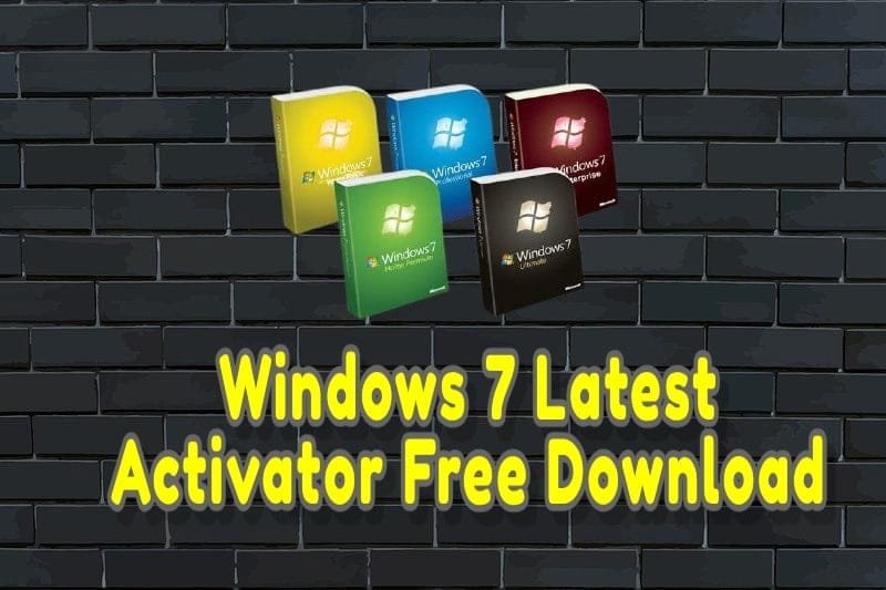 Windows 7 latest activator free download