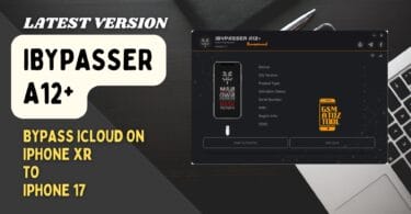 Ibypasser a12 plus tool for icloud bypass on iphone xr to iphone 17