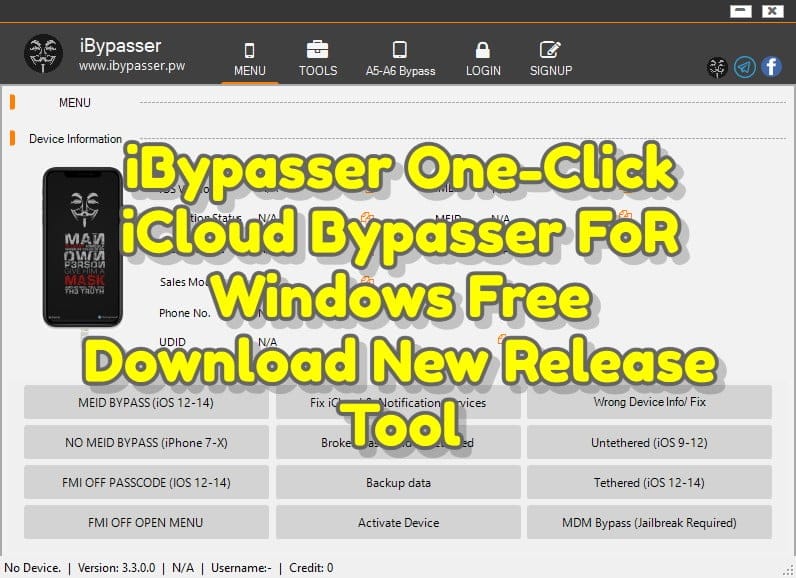 icloud bypass tool free download on pc no internet