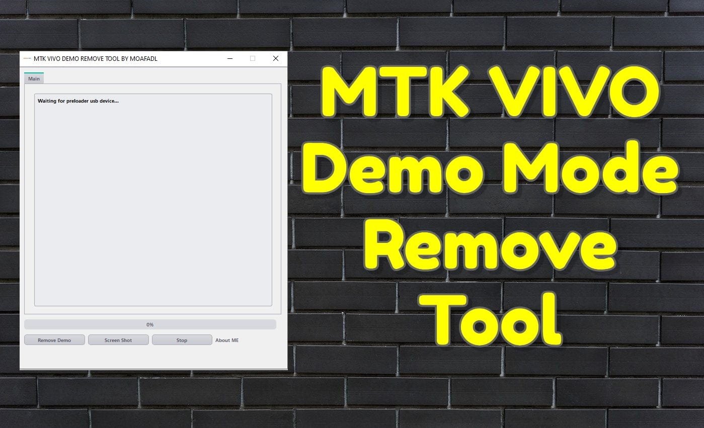 Mtk vivo demo mode remove tool