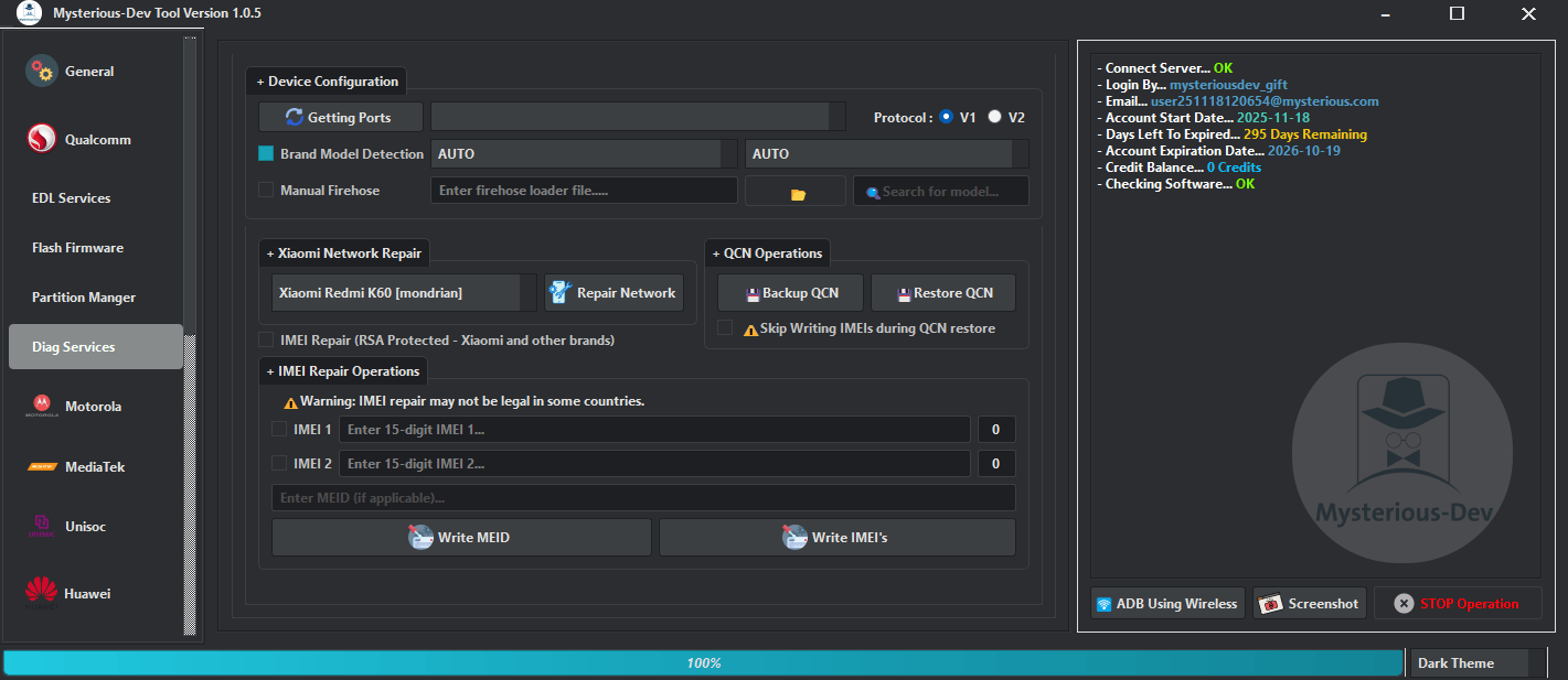 Mysterious dev tool free download for unlocking flashing and repairing android smartphones