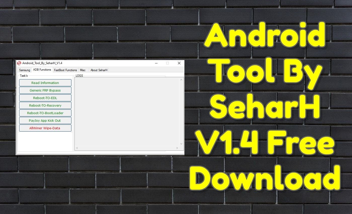 Android Tool By SeharH V1.4 Free Download