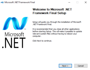 Microsoft Net Framework All in one solution Free Download