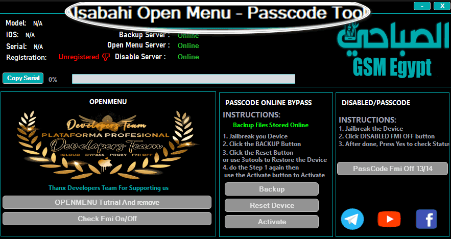 bypass passcode using 3utools