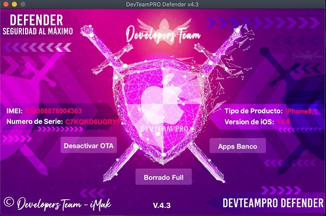 DevTeamPRO Defender V4.3 Free For All Users No Need Activation