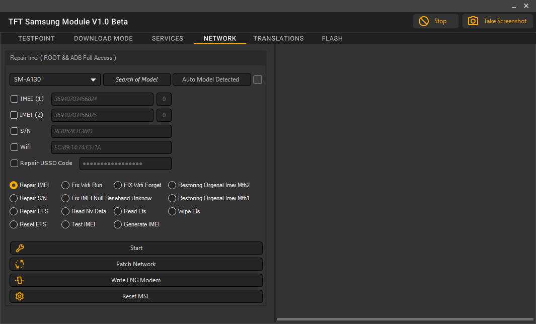 Tft-samsung-module-tools