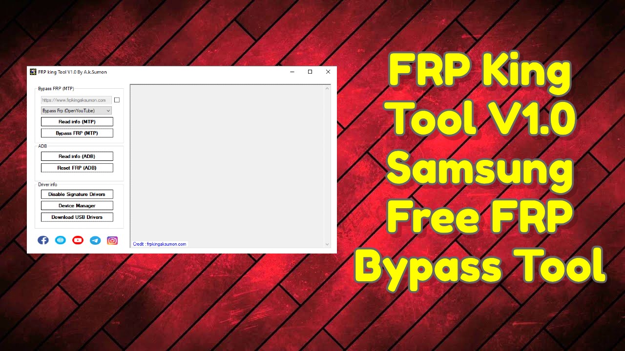 frp unlock tool for flash drive