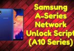 Samsung A-Series Network Unlock Script (A10 Series)