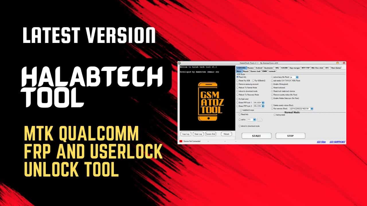 Halabtech tool v1. 1. 6 unlocking and flashing tool for smart phones Halabtech tool v1. 1. 6 unlocking and flashing tool for smart phones