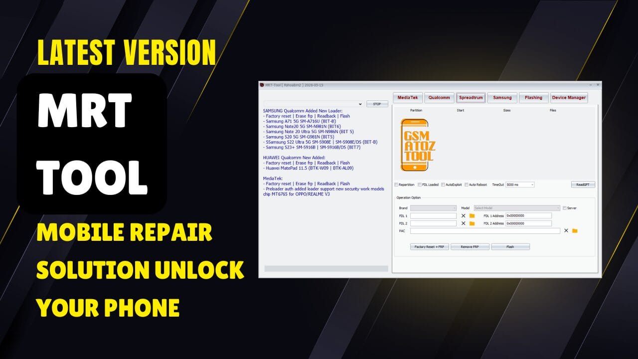 Mrt tool