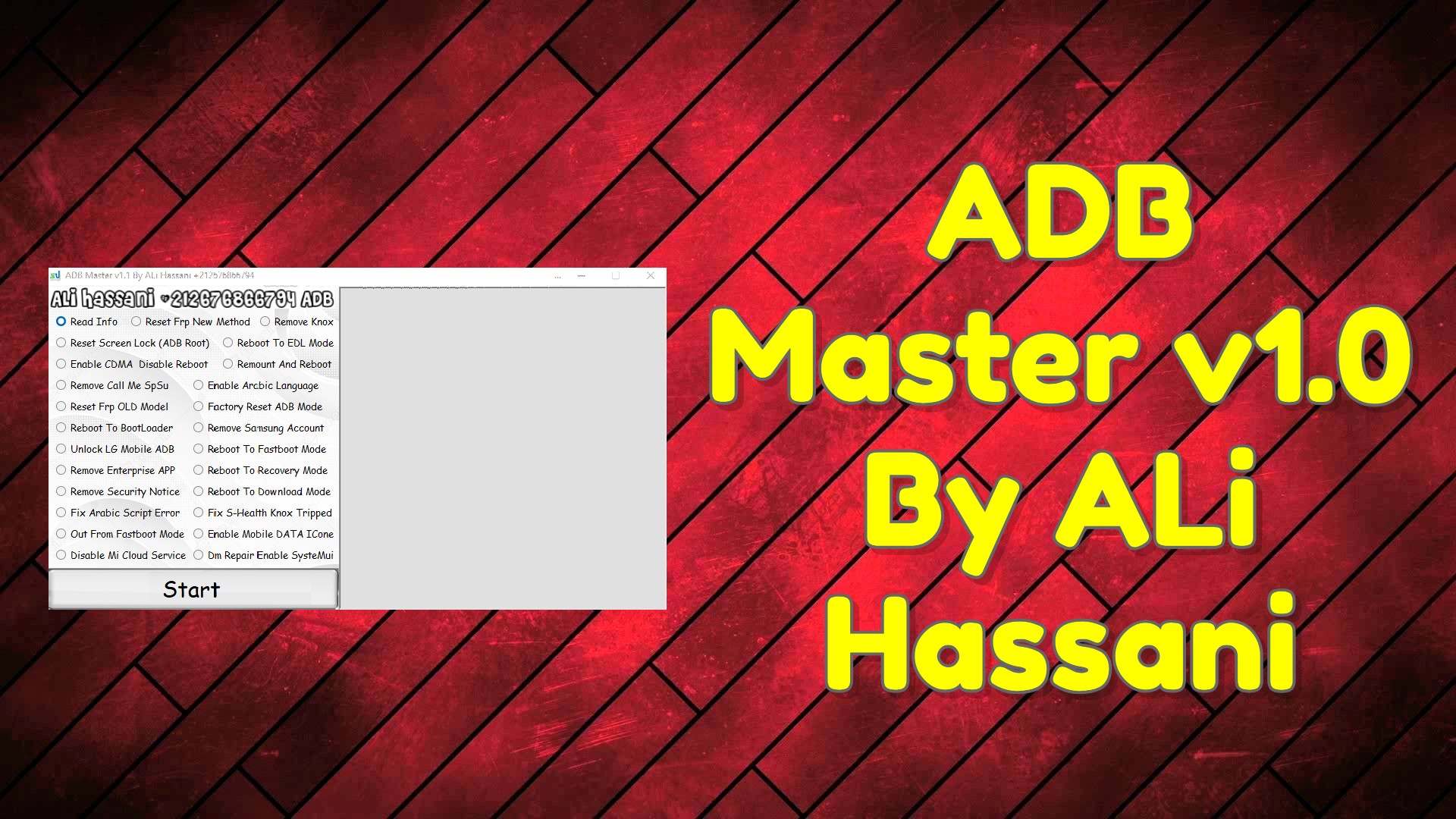 ADB Master v1.0 Latest Version Free Download by ALi Hassani