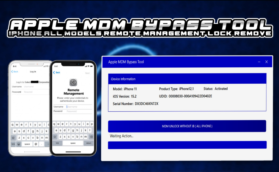 Apple MDM Bypass Tool Free Download (All IPhone Devices)