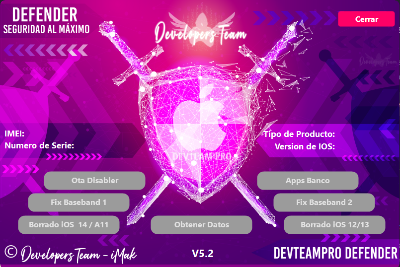 DevTeamPRO Defender V5.2 Free Download MAC & Windows Tool