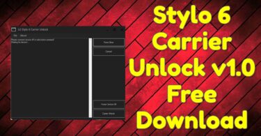 Stylo 6 Carrier Unlock v1.0 Free Download