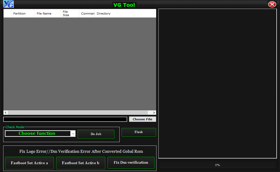 VG Fastboot Tool V1.0 Free Tool