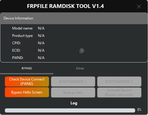 FRPFILE RamDisk Tool