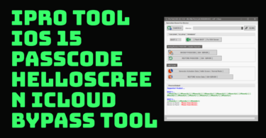 iPro Tool iOS 15 Passcode & HelloScreen ICloud Bypass Tool