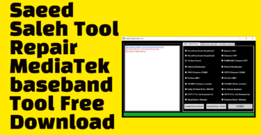 Saeed saleh tool repair mediatek baseband tool free download