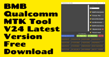 Bmb qualcomm mtk tool v24 latest version free download