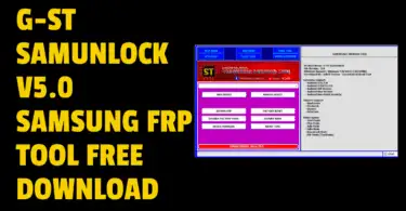G-st samunlock v5. 0 samsung frp tool free download