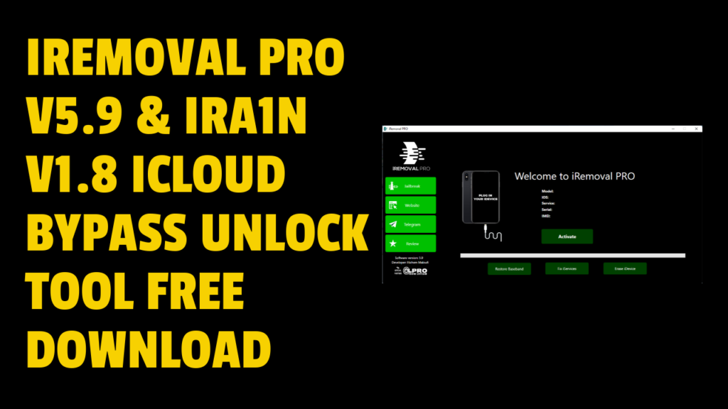 Iremoval Pro V Ira N V Icloud Bypass Unlock Tool Free Download