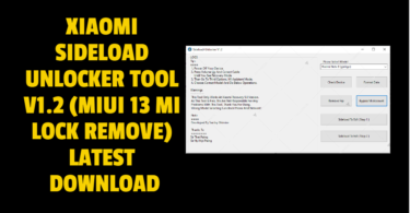 Xiaomi Sideload Unlocker Tool v1.2