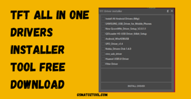 TFT All In One Drivers Installer Tool Free Download
