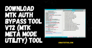 Download MTK Auth Bypass Tool V72 (MTK Meta Mode Utility) Tool
