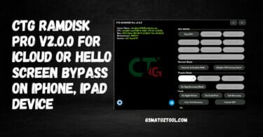 Ctg ramdisk pro v2. 0. 0 for icloud or hello screen bypass tool download