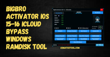BigBroActivator iOS 15-16 Windows Ramdisk Tool