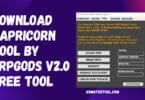 Download capricorn tool by frpgods v2. 0 free tool