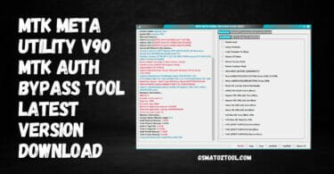 Mtk auth bypass tool v90 (secure boot disable) latest version download