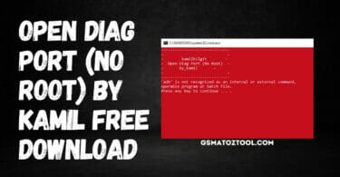 Download Open Diag Port (No Root) By Kamil Free Tool