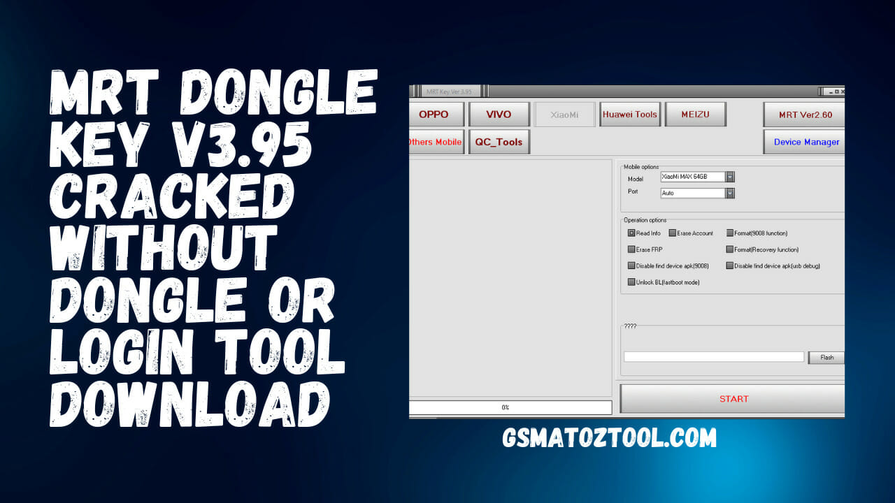 MRT Dongle 3.95 Crack With Loader Free Tool Download