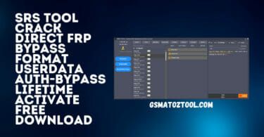 SRS Tool Crack Direct Frp Bypass Format Auth-Bypass Tool Download