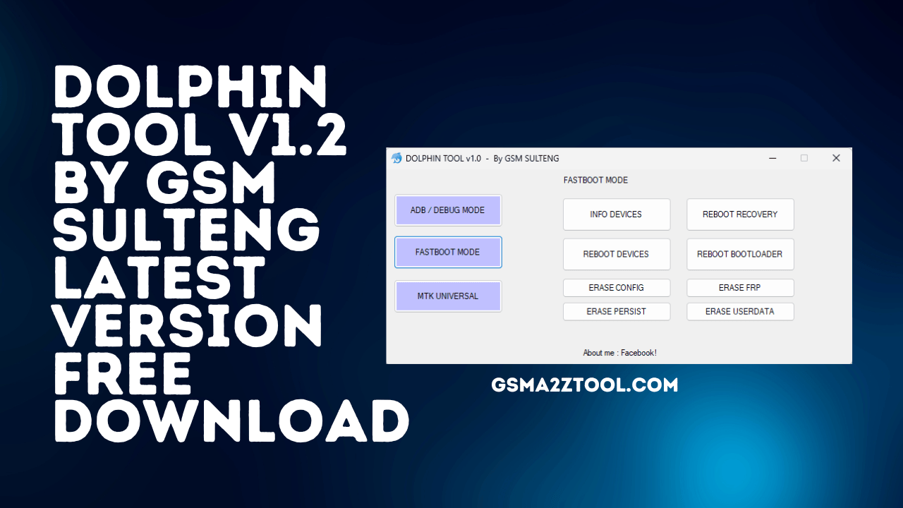 Dolphin Tool V1.2 by GSM Sulteng Free Download