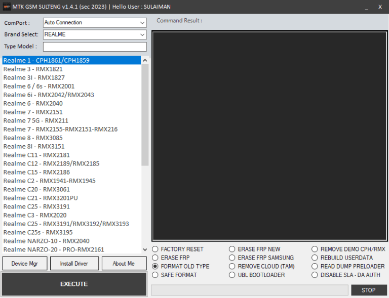MTK GSM Sulteng Tool V1.4.1 Latest Version Free Download
